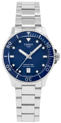 Tissot Herrklocka T120.410.11.041.00 Seastar 1000 Blå/Stål Ø40 mm