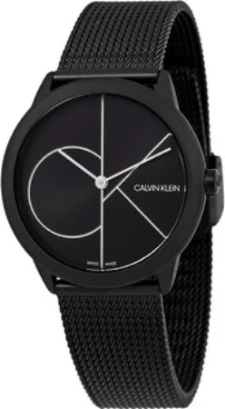 Calvin Klein CK Damklocka K3M5245X Minimal Svart/Stål Ø35 mm