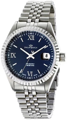 Philip Watch Herrklocka R8253597080 Classic Blå/Stål Ø39 mm